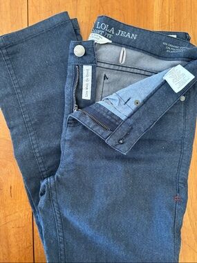 Toad&Co Slim Straight Lola Jean in Dark Blue